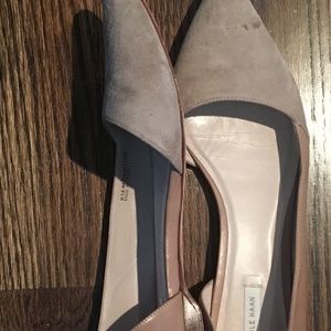 Cole Haan Women's D'orsay Ballet Flat Tan 9M